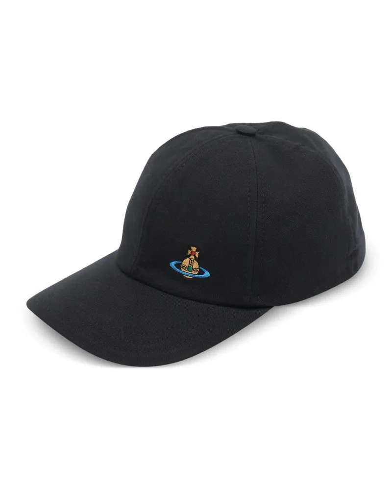 Vivienne Westwood Uni Baseball Cap Schwarz