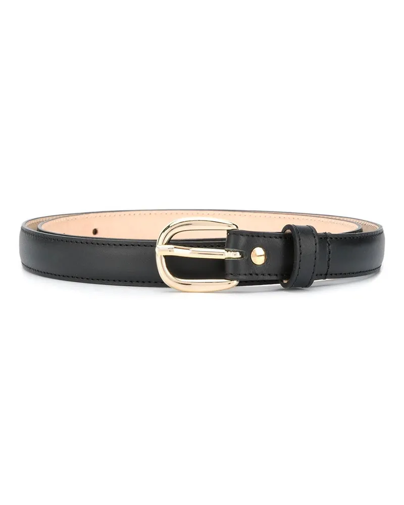 A.P.C. Ceinture Rosette Schwarz