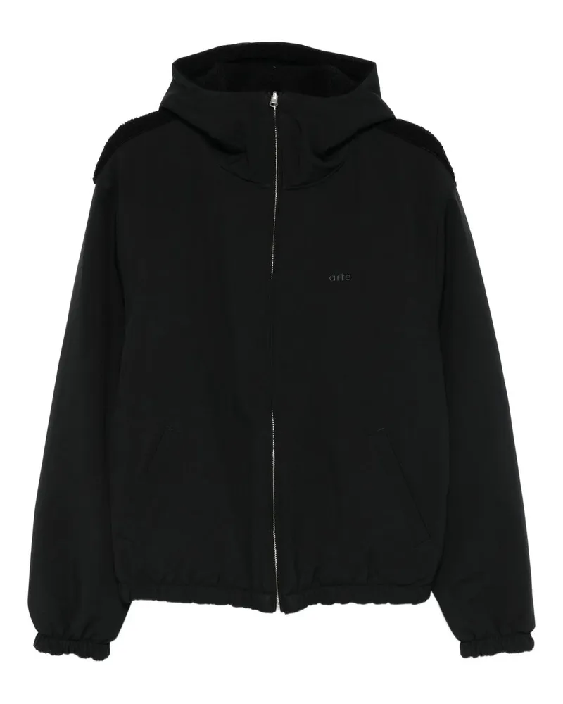 Arte Antwerp Nylon Technical Jacket Schwarz