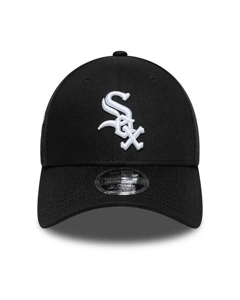 New Era Mlb Side Script 9forty - Chicago White Sox 60915787 Schwarz