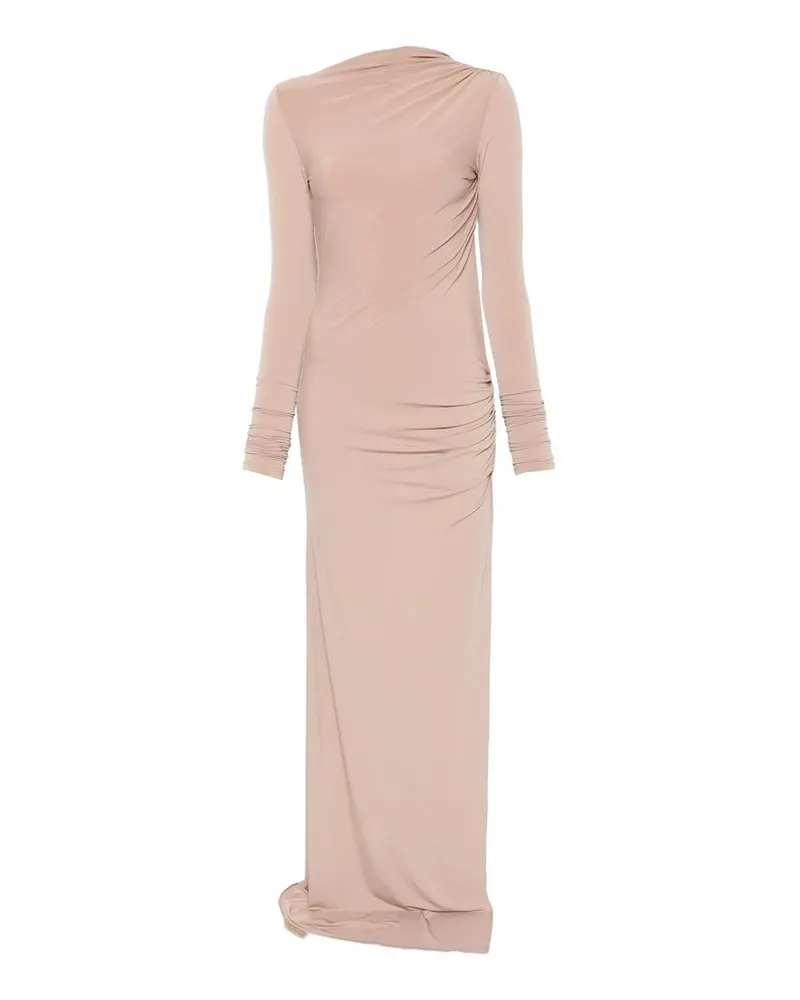 ANDAMANE Sophie - Deep Openback Maxi Dress Rose