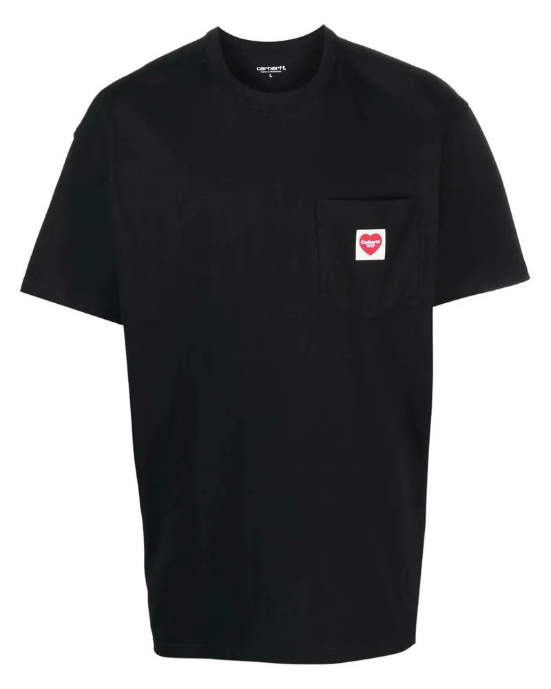Carhartt WIP S/s Pocket Heart T-shirt I032128 Schwarz