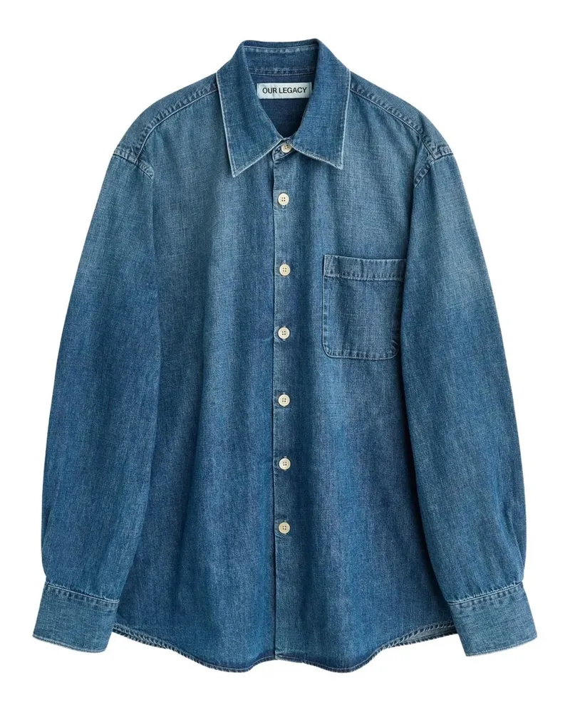 Our Legacy Above Shirt Blau