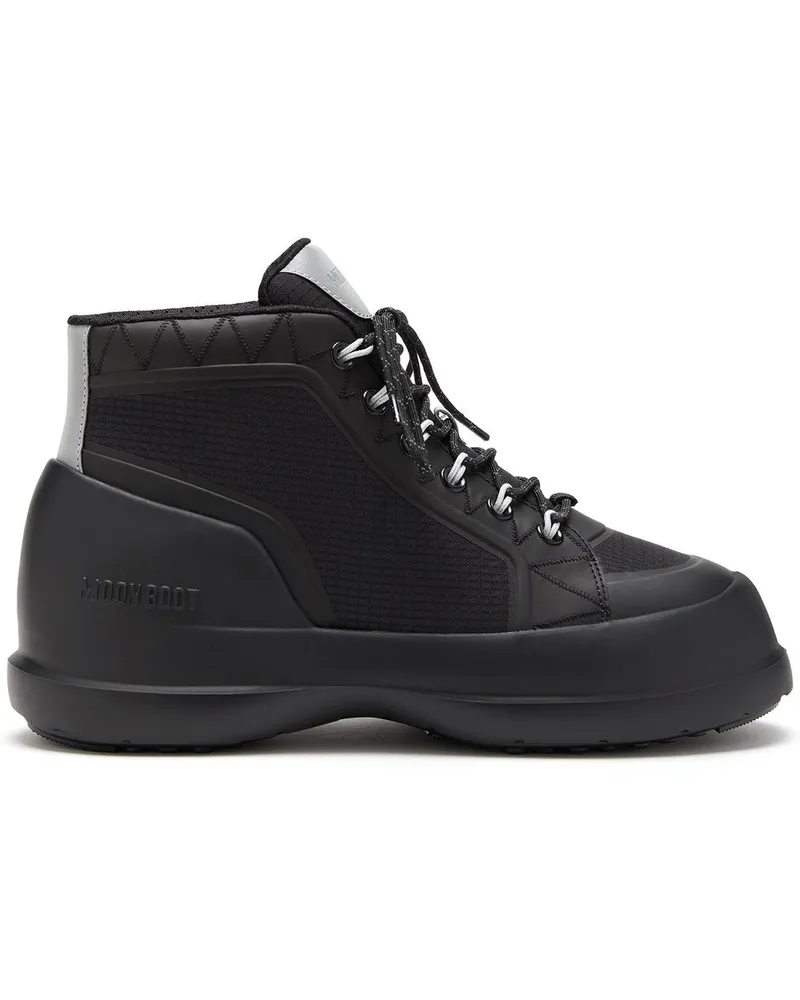Moon Boot mb Luna Trek Mid Nylon 80d2480080 Schwarz