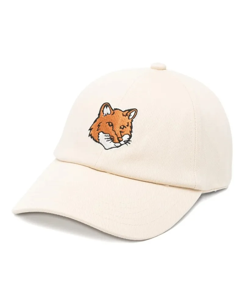 Kitsuné Fox Head Cap Beige