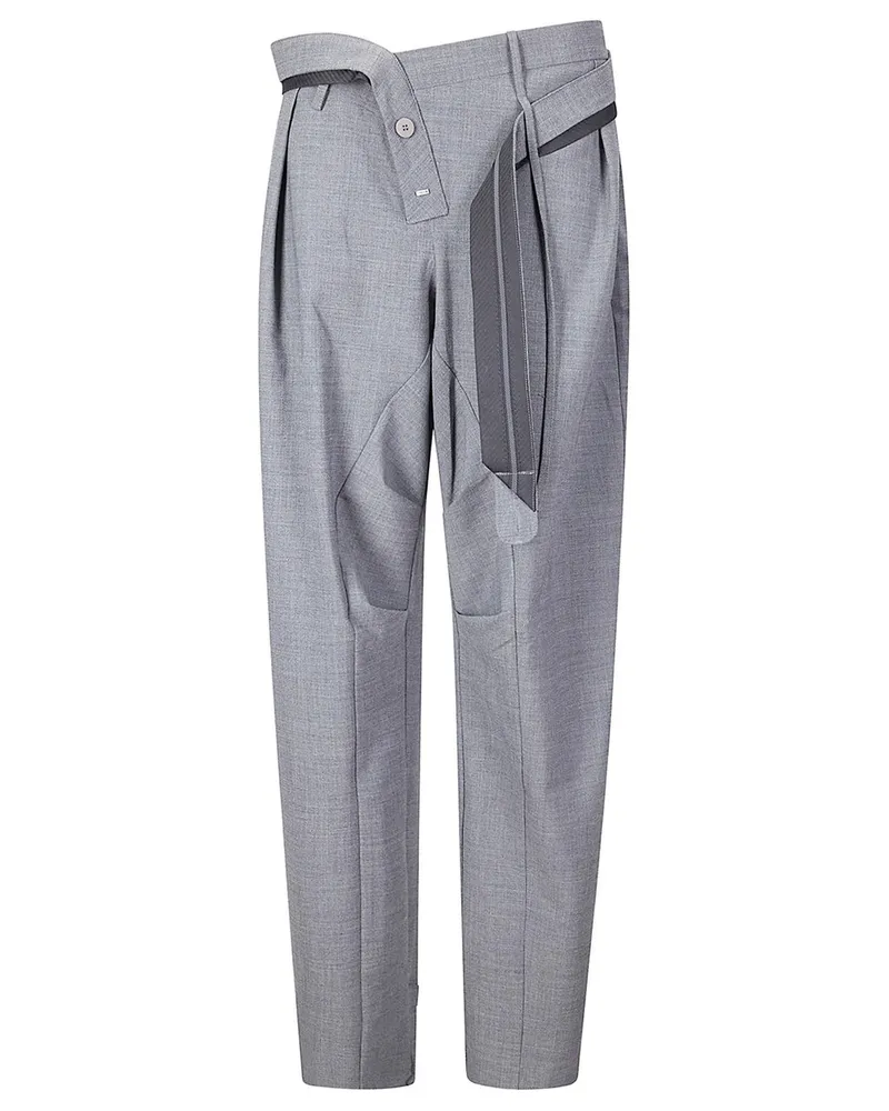 OTTOLINGER Strapped Baggy Suit Pants 12320382302 Grau