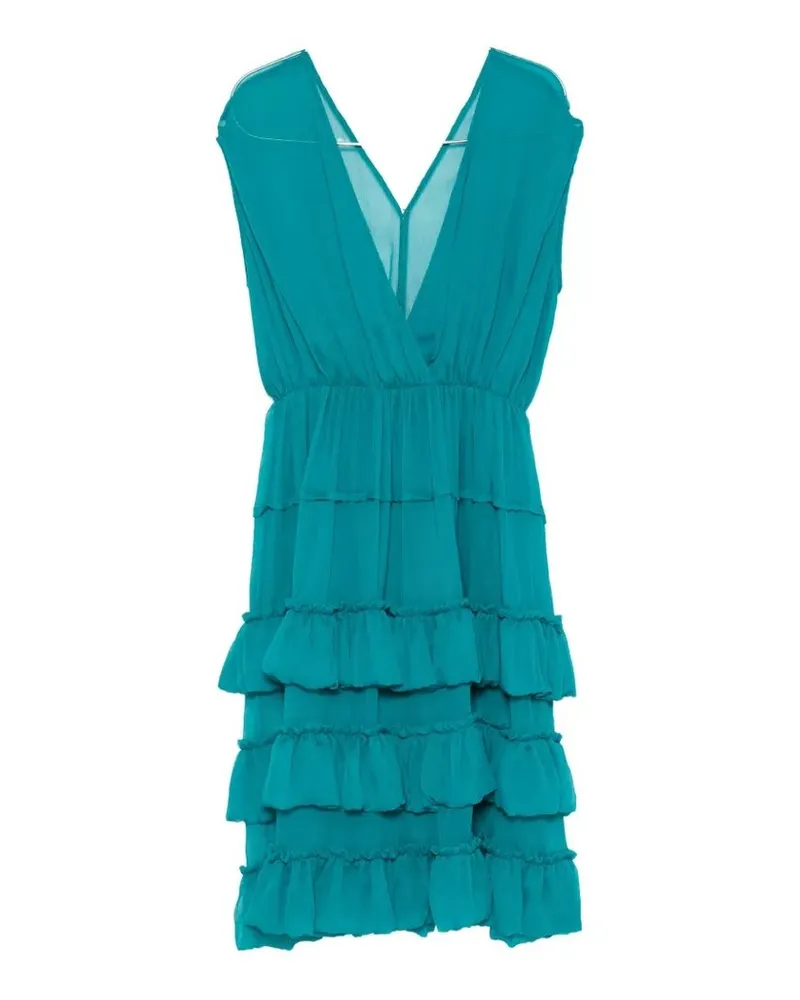 Dries van Noten Dally 3040 W.w.dress Pet Blau