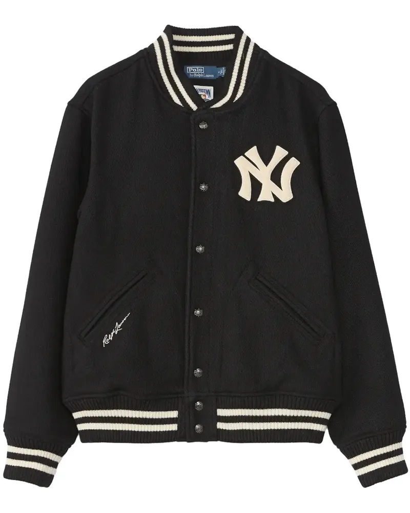 Ralph Lauren ny Bball Jkt-lined Bomber 710953996500 Schwarz