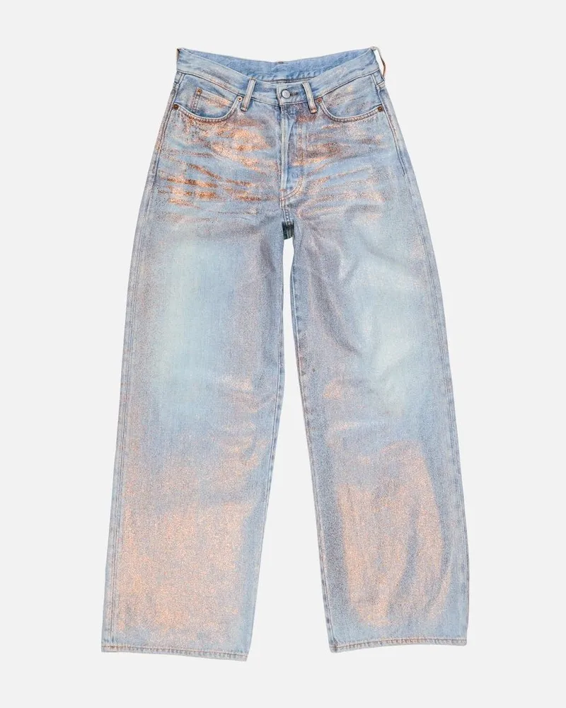 Acne Studios 1981 u Glitter Dawn - 5-pocket Denim Blau