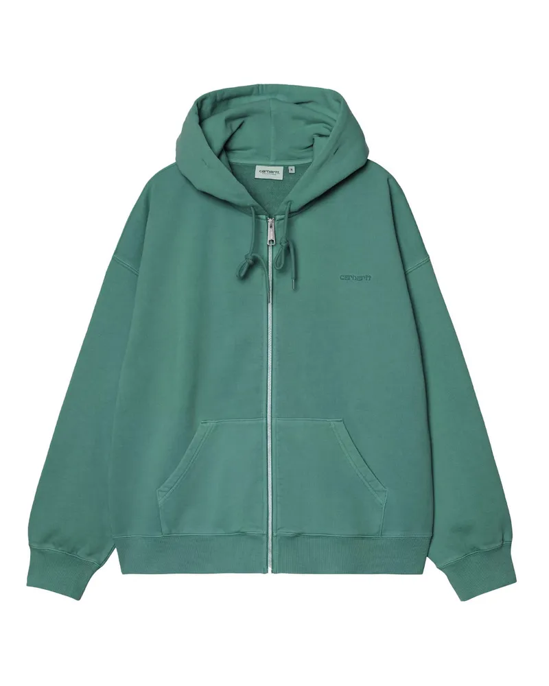 Carhartt WIP Hooded Benton Sweat Jacket Grün