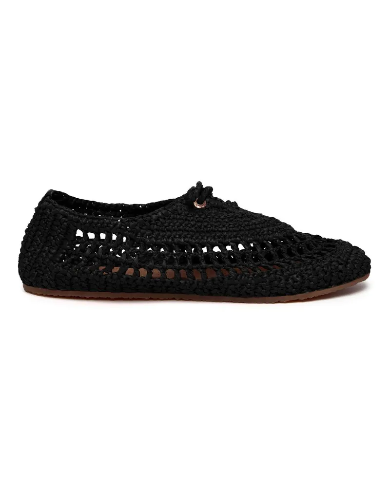 Superga 3021 Crochet Ballerina Schwarz