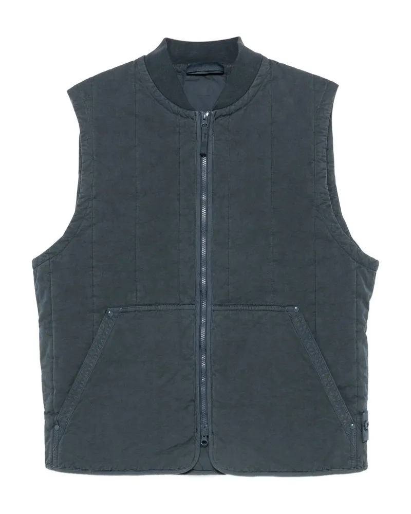 Stone Island Giubbotto Senza Maniche Blau