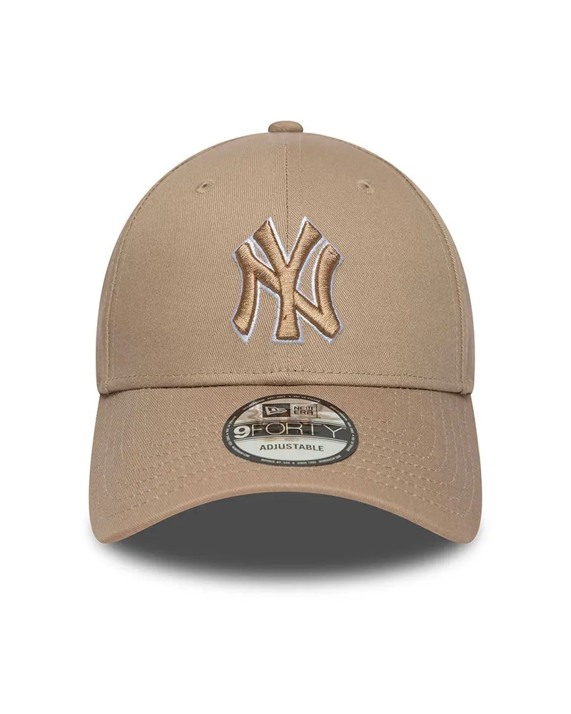 New Era 9forty ny Yankees Mlb Outline 60675524 Beige