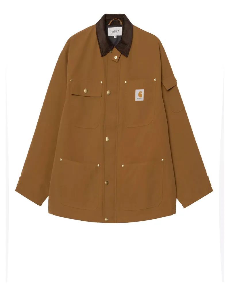 Carhartt WIP Clapton Jacket Nylon Braun