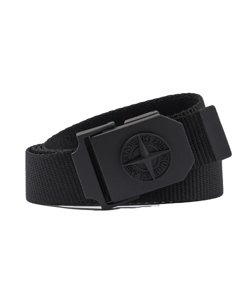 Stone Island Belt Schwarz