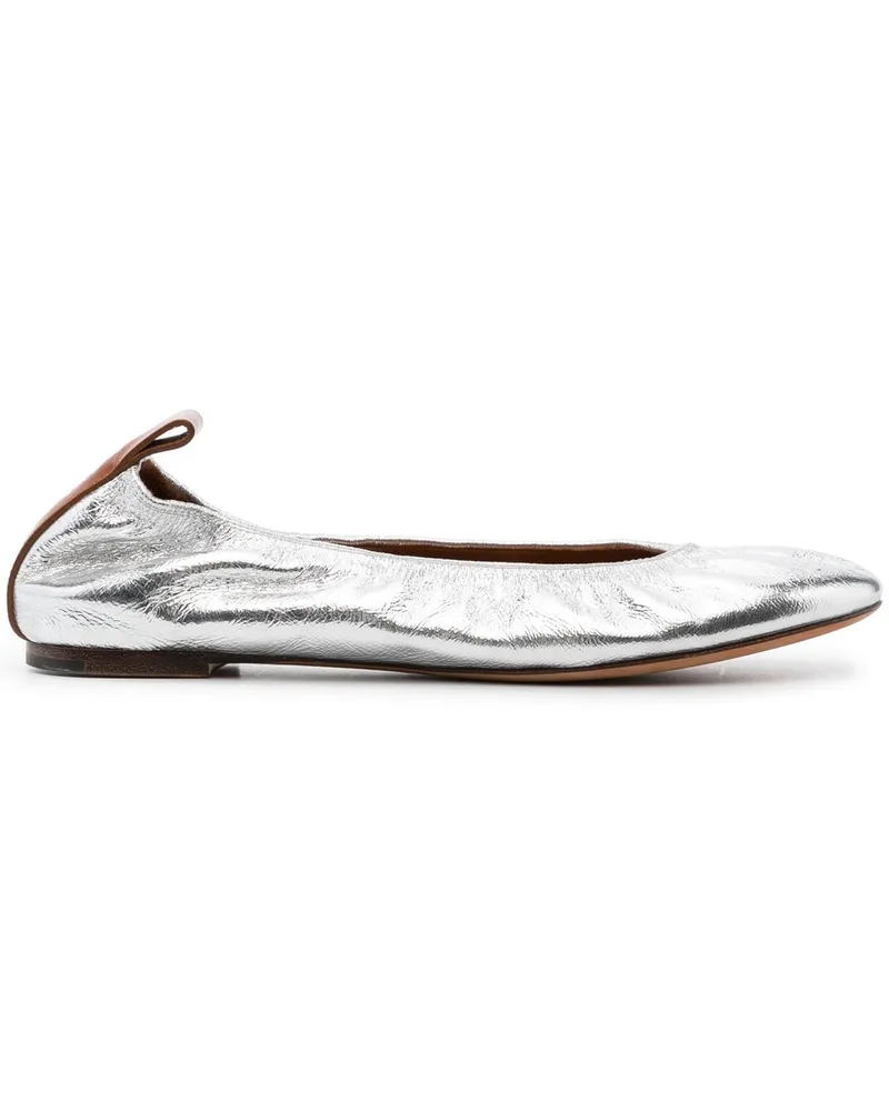Lanvin Ballerina Fwbamb02metap24 Grau