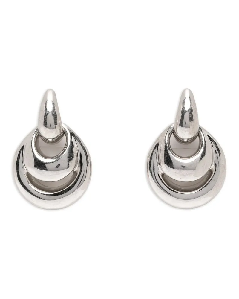 PANCONESI Blow up Drop Earrings Grau