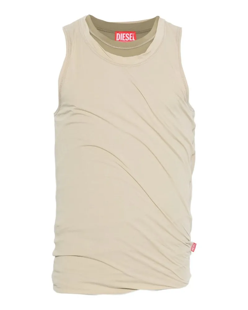 Diesel T-dred-plain Top Weiß