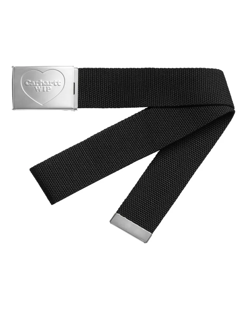 Carhartt WIP Heart Clip Belt Schwarz