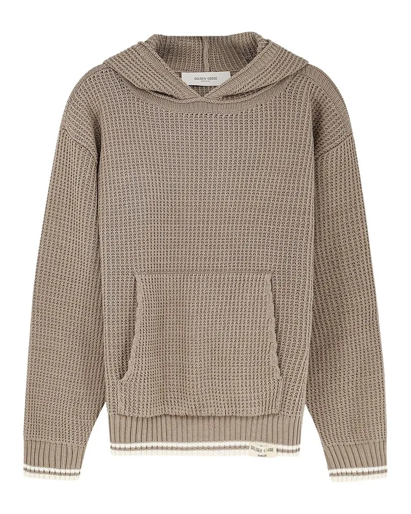 Golden Goose Journey M`s Patrick Hoody Cotton Tricot Beige