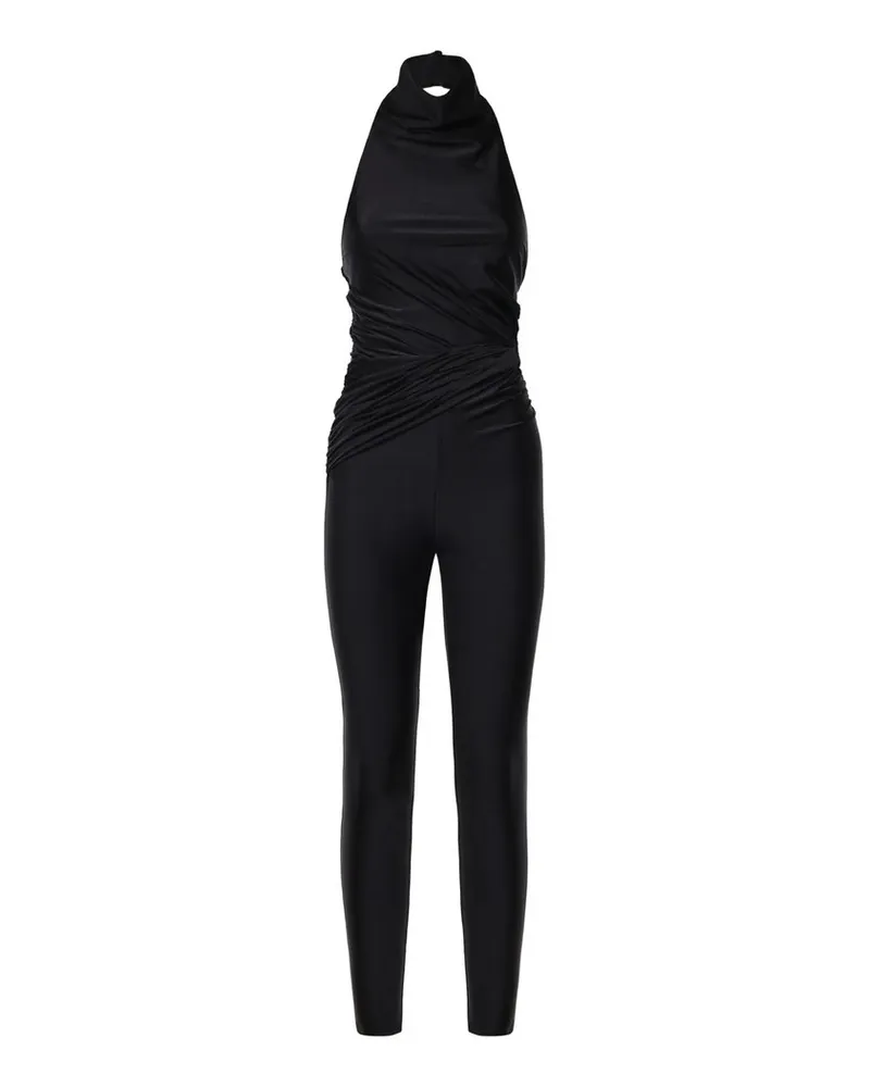ANDAMANE Tatiana - Sleeveless Open Back Jumpsuit Schwarz