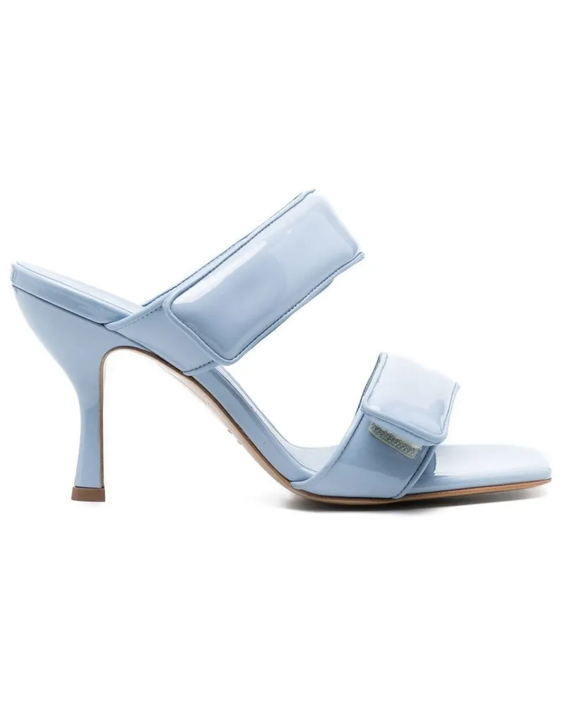 Gia Borghini Sandalen mit zwei Riemen Blau