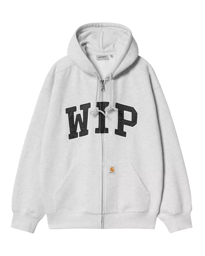 Carhartt WIP Hooded Wip Sweat Jacket Grau