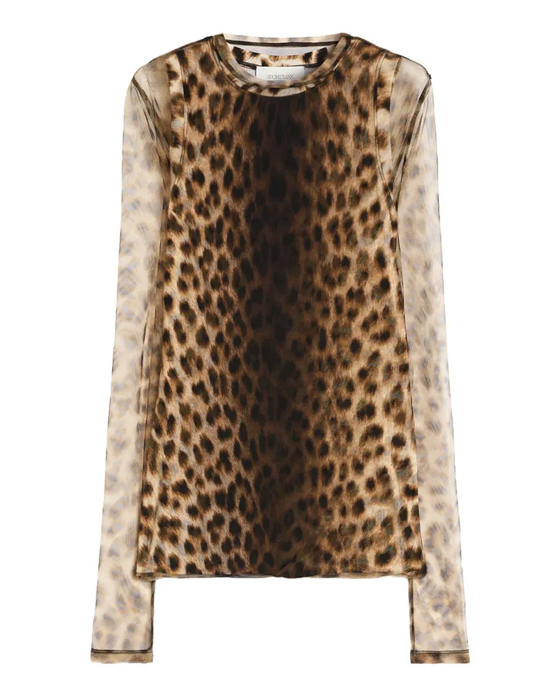 SPORTMAX Zebu Top 2612941072600 Braun