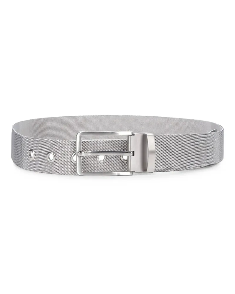 Our Legacy Sharkmesh Belt Silber