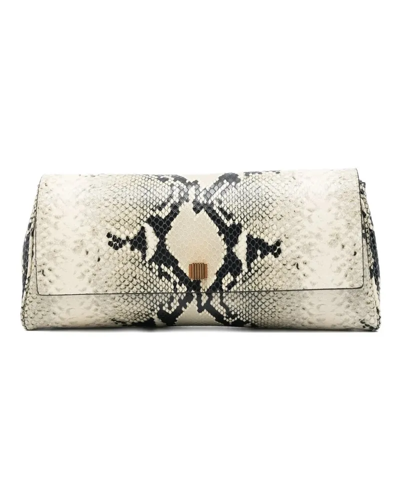 KHAITE Audrey Clutch Beige