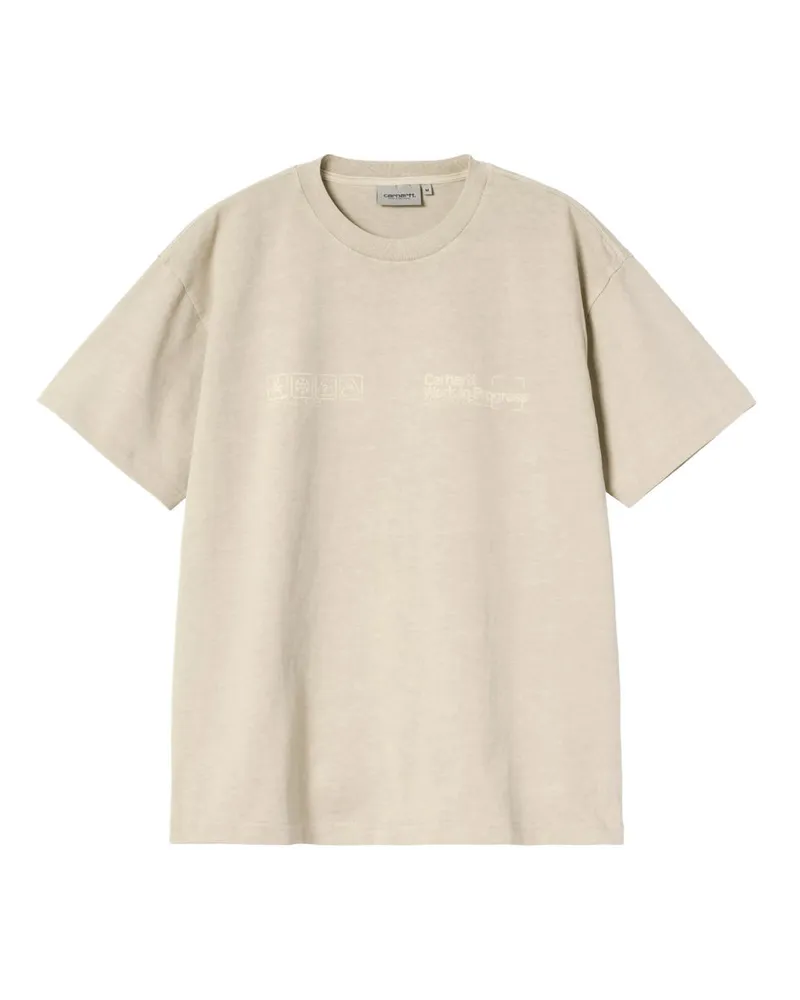 Carhartt WIP Boxed T-shirt Beige