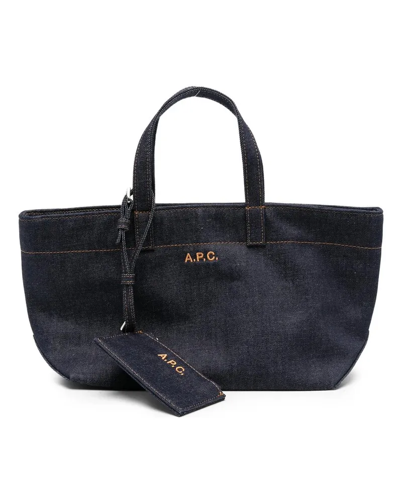 A.P.C. le Drummer Toile Small Blau