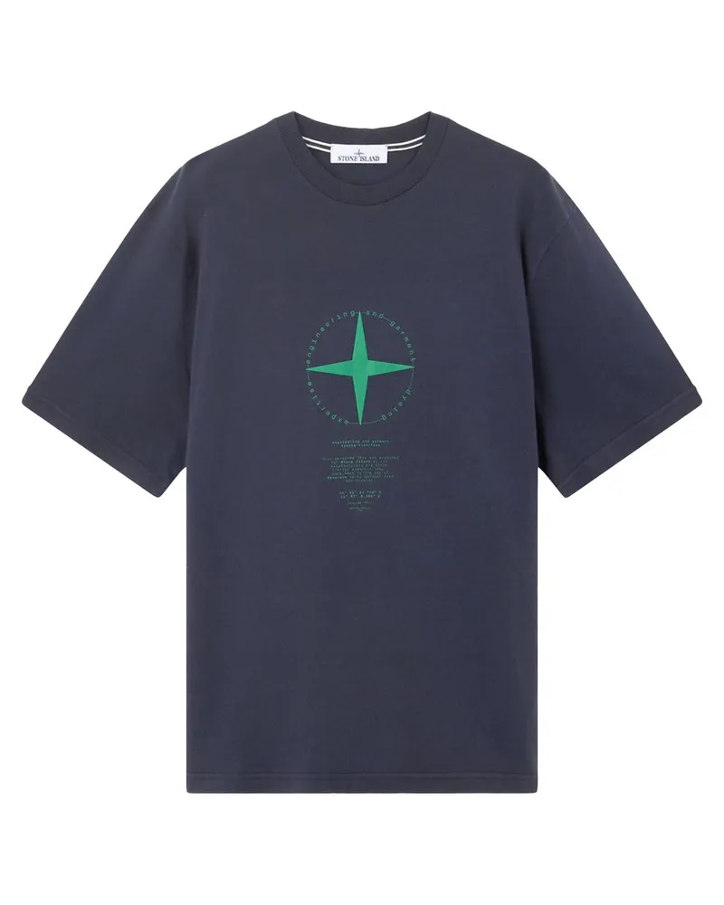 Stone Island T-shirt Blau