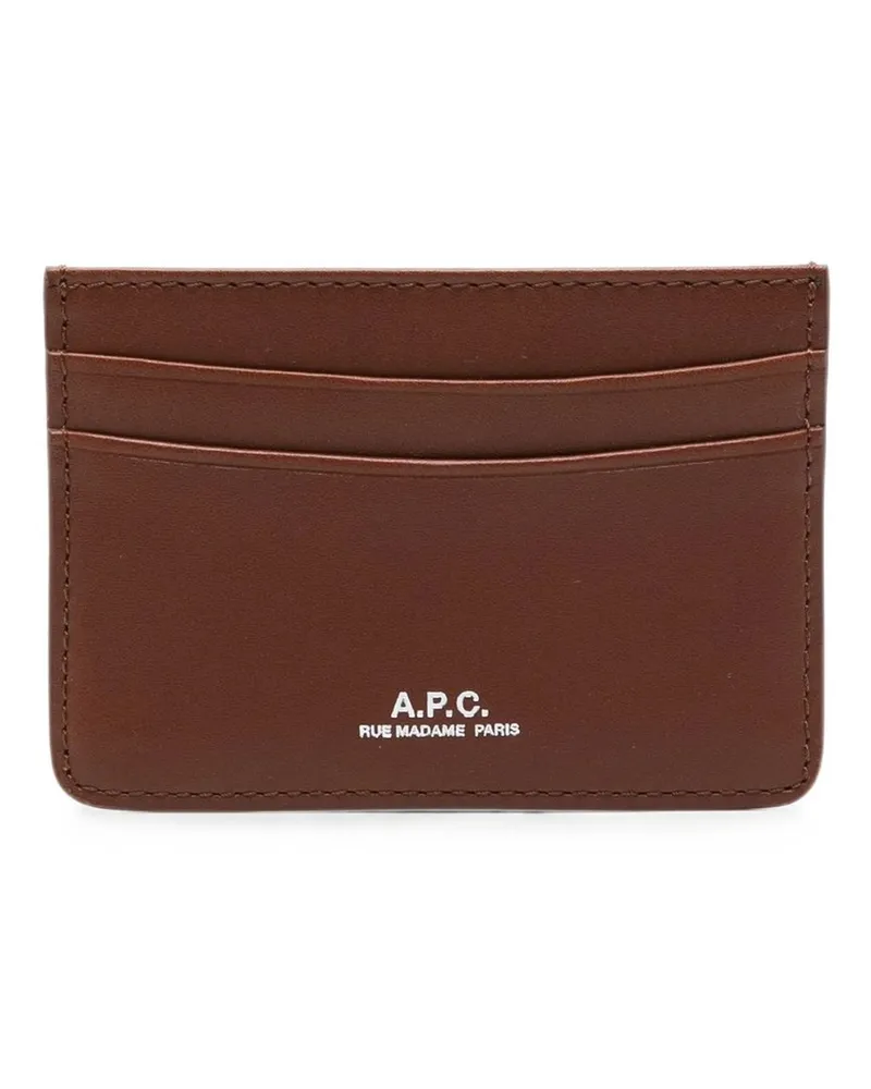 A.P.C. Porte-cartes Andre Mehrfarbig