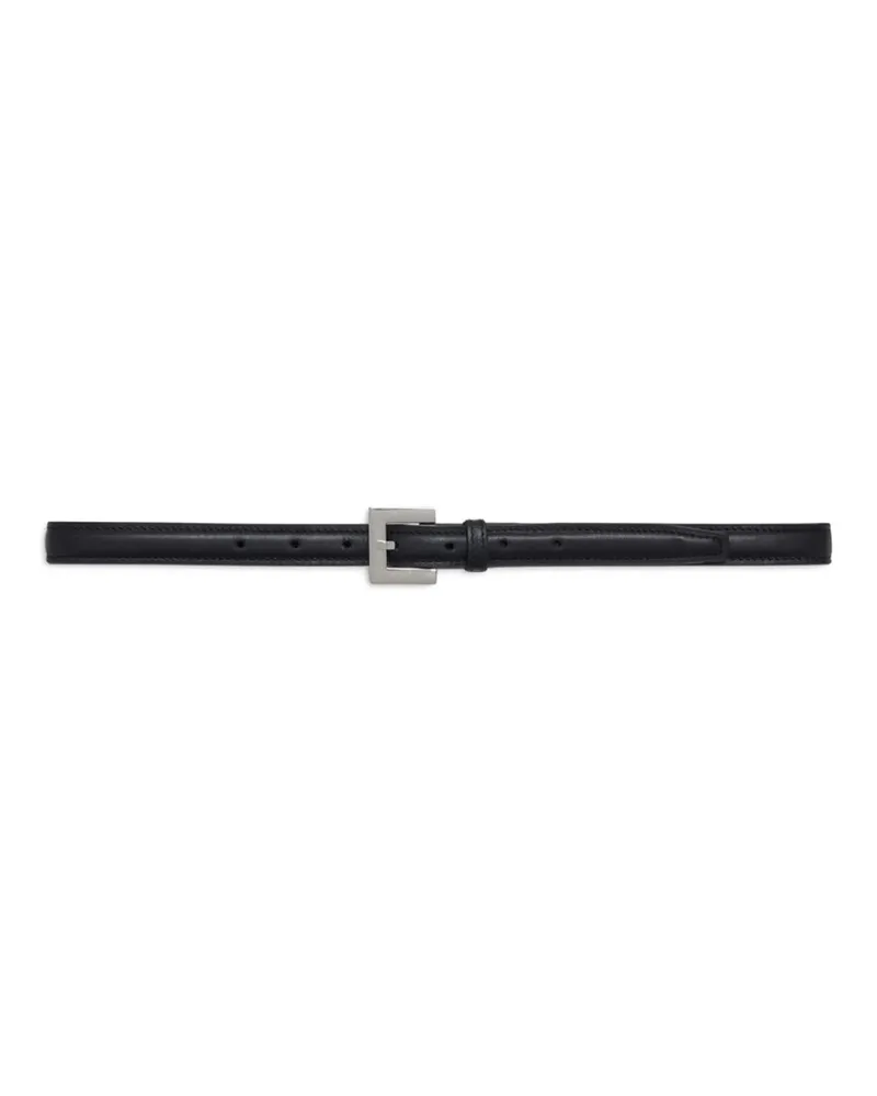 Anine Bing Nicola Belt - Black With Silver Schwarz