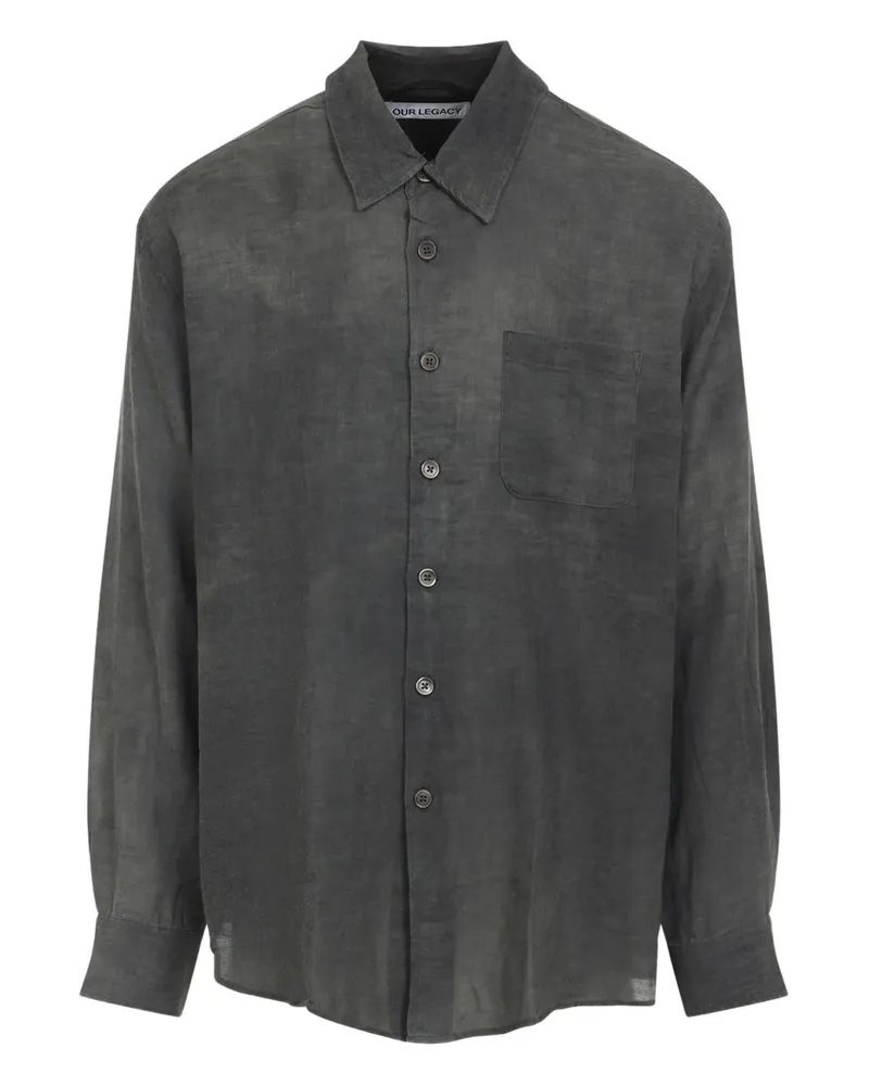 Our Legacy Above Shirt Grau