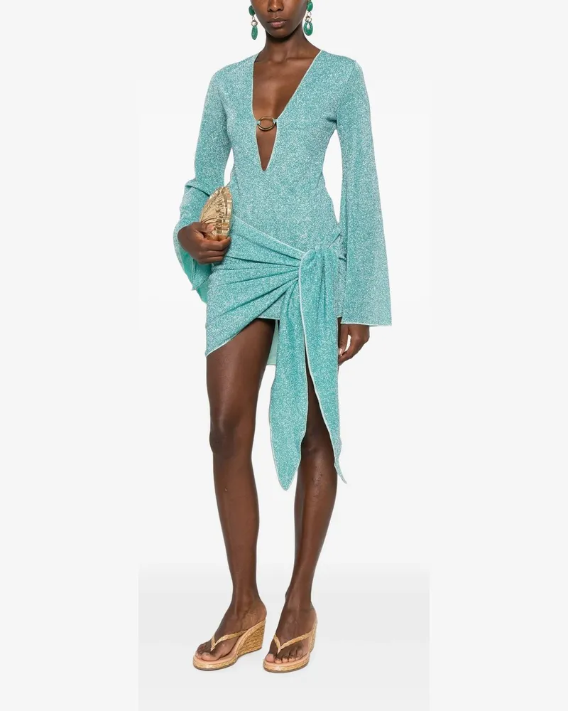 Oséree Lumiere Pareo Dress Grün