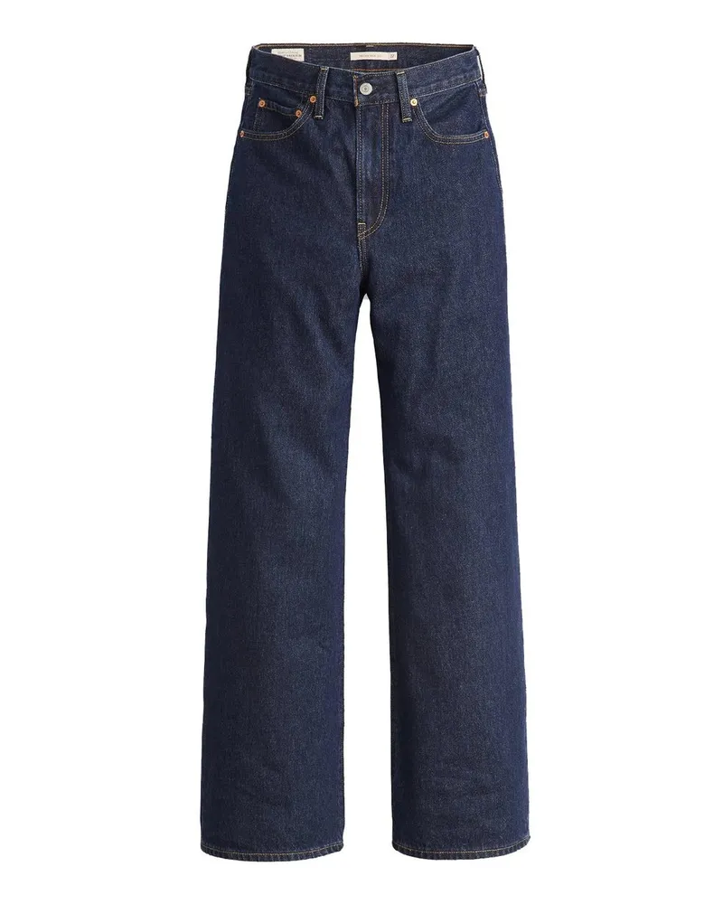 Levi's Ribcage Wide Leg H223 Shaded View Blau