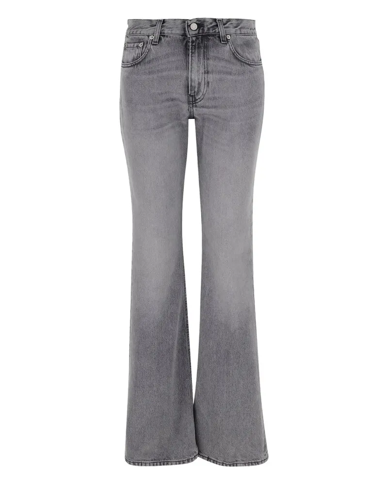 Haikure Flora Flanel Grey Grau