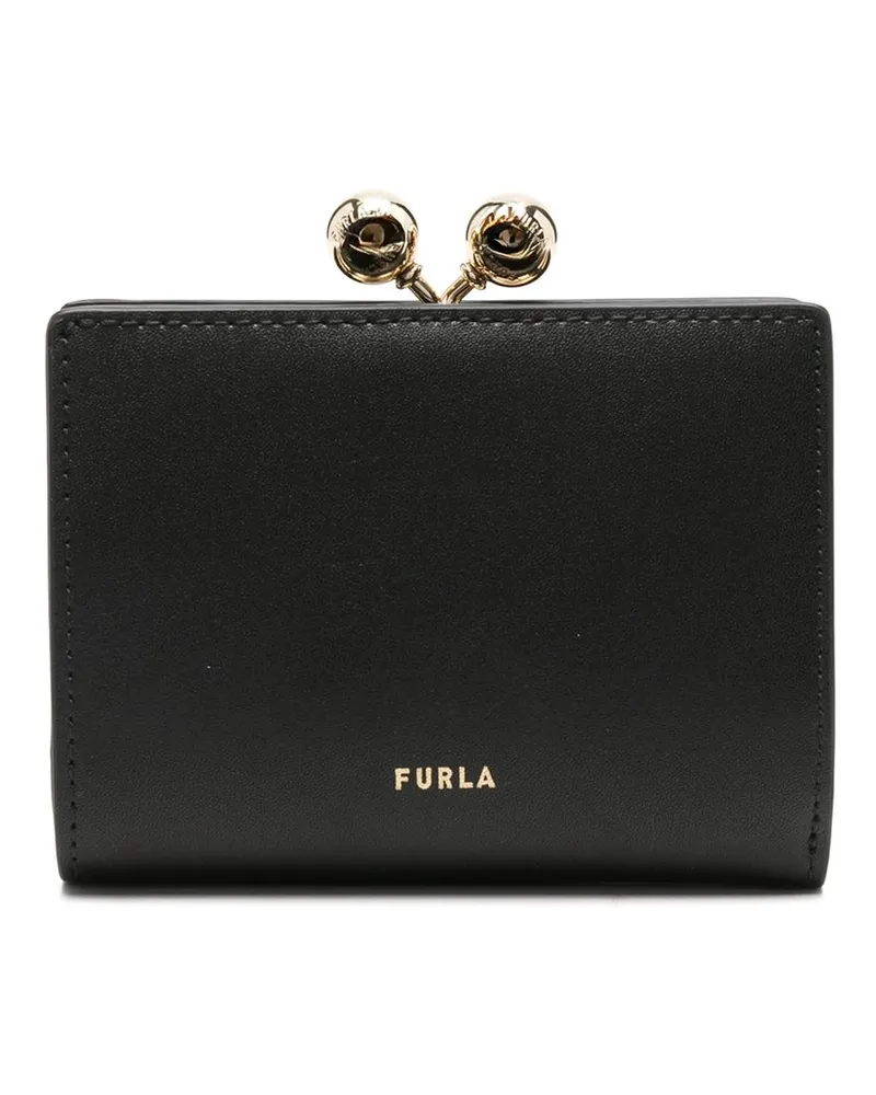 Furla Dots s Compact Wallet Schwarz