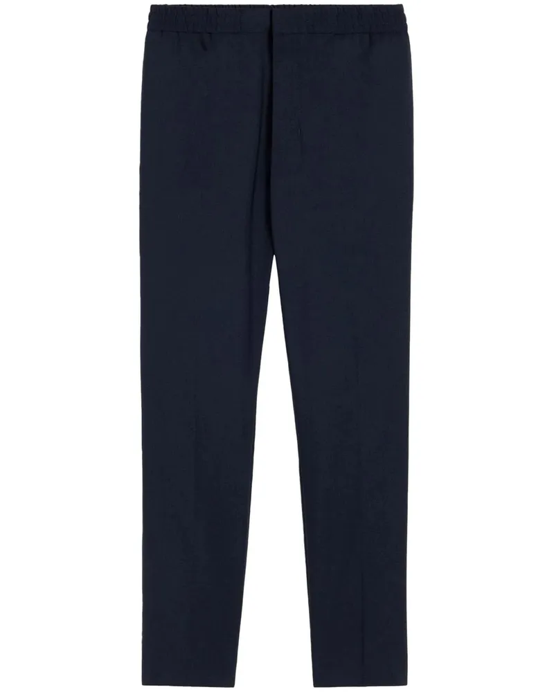 AMI Paris Classic Elasticated Waist Pant Htr226wv0043 Blau