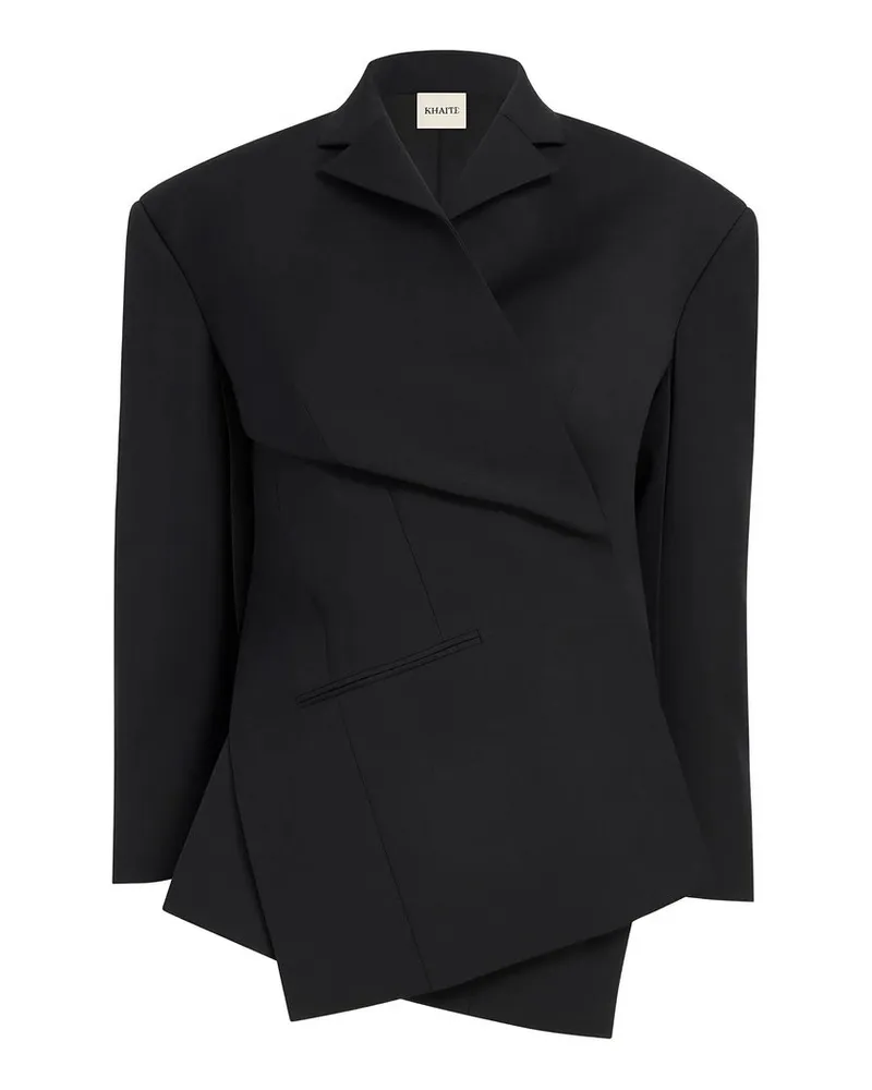 KHAITE Palto Jacket Schwarz