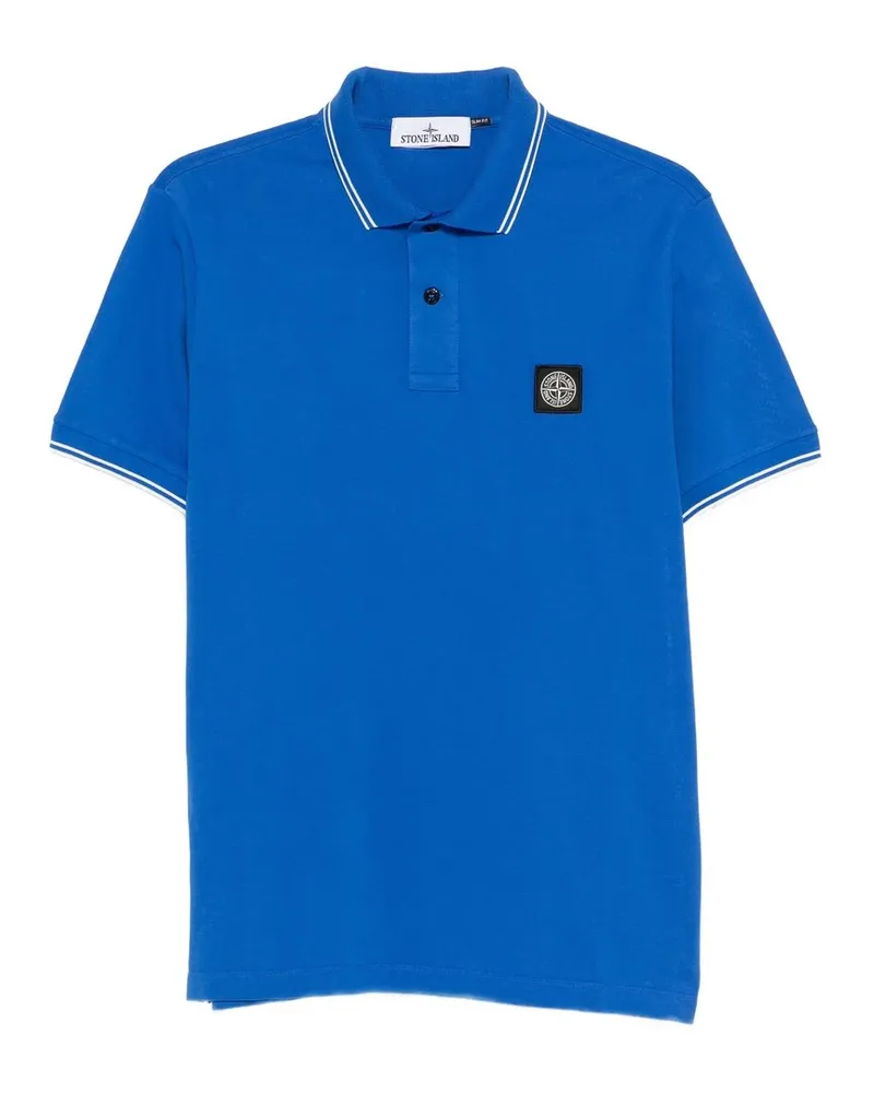 Stone Island ss Polo Blau