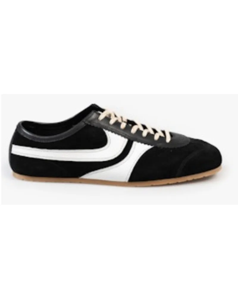 Dries van Noten M.l.shoes Q.0126 Bla/whi Schwarz