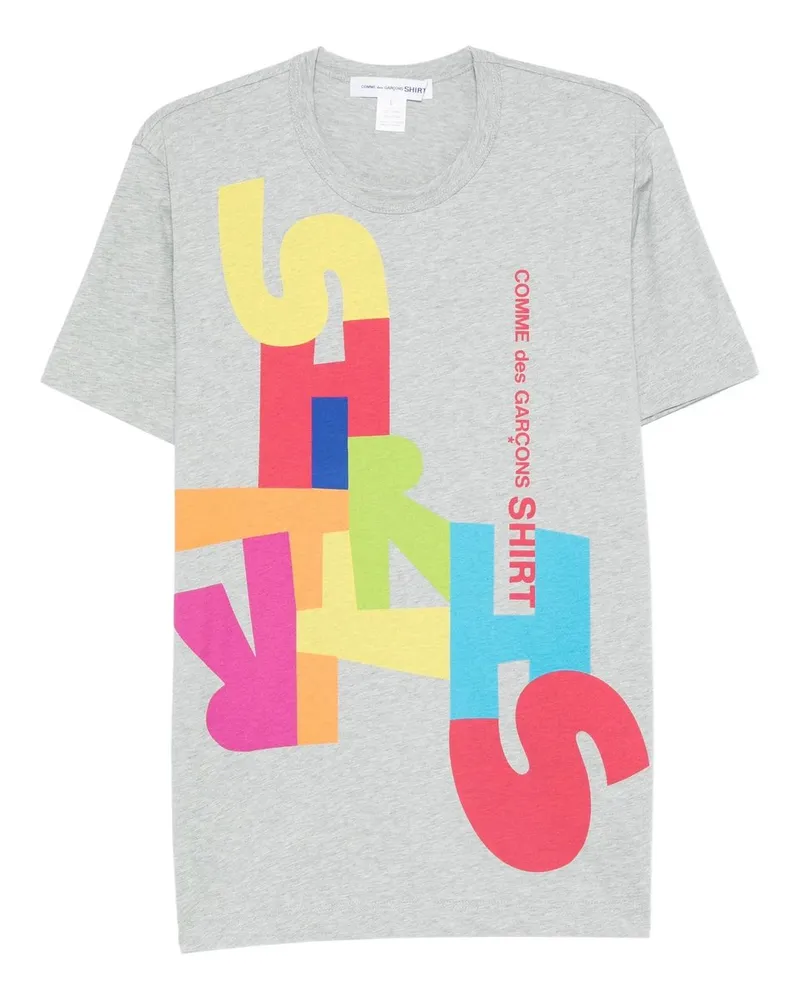 Comme des Garçons Mens T-shirt Knit Grau