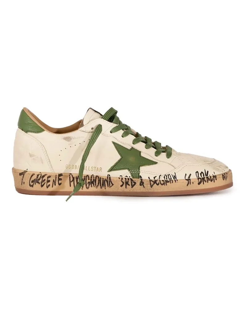 Golden Goose Ballstar Sneakers Grün