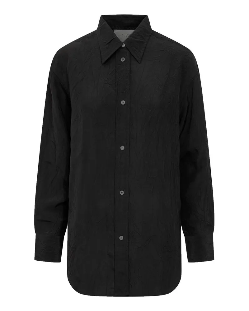 Studio Nicholson Oversized T-shirt Schwarz