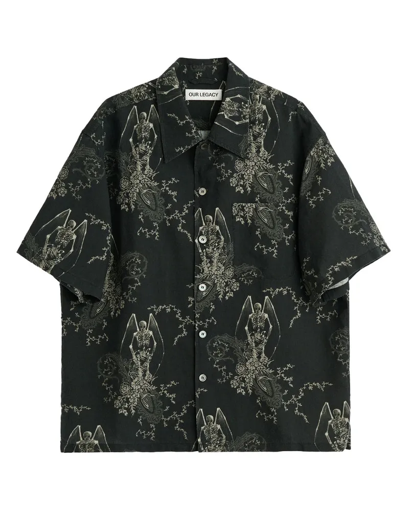 Our Legacy Every Shirt Shortsleeve Grau