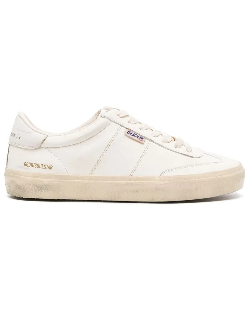 Golden Goose Soul-star Nappa Upper Leather hf Tongue Leather Heel Weiß