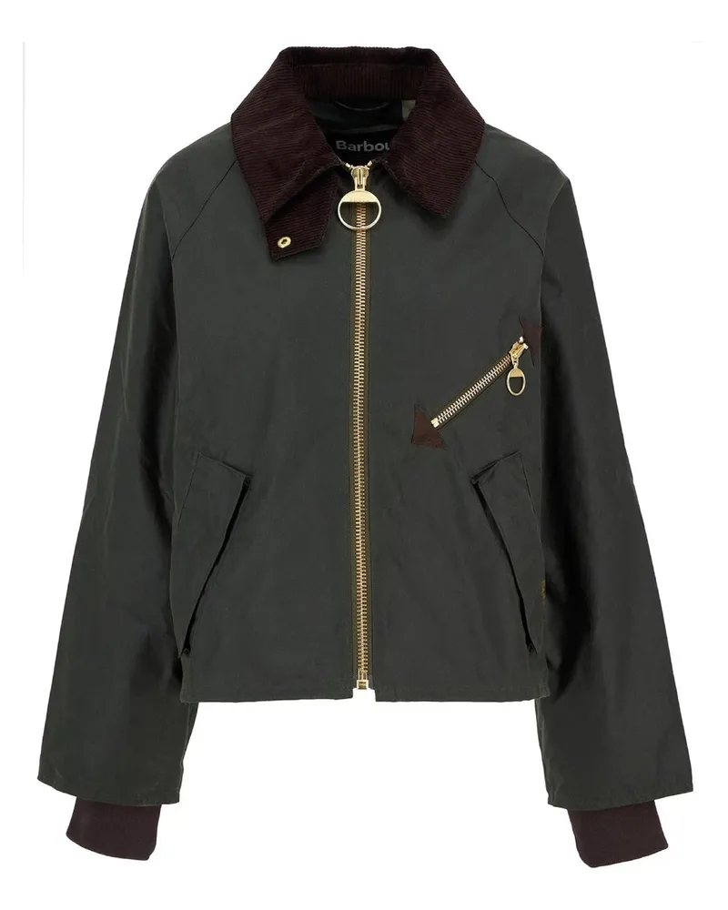 Barbour Arlene Wax Jacket Lwx1482 Grün